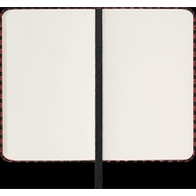 Moleskine Limited Edition Holiday Shine Defter Hediye Kutulu, Sert Kapak, Xs (6.5CMX10.5 Cm),düz Metalik Kırmızı 160 Sayfa