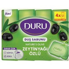 Natural Olive Zeytinyağlı Sabun, 150 Gramx4