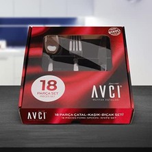 Avcı Istanbul 18 Parça Çatal Kaşık Bıçak Takımı