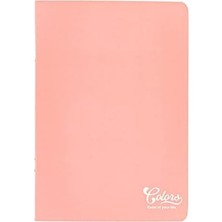 A4 60 Yaprak Kareli Defter, Pembe