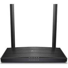 VR400, AC1200 Mbps Kablosuz Dual-Band Mu-Mımo Fiber Destekli Vdsl/adsl Modem Router, 4 Gigabit Lan Portları + 1 USB 2.0 Port, Beamforming, Uygulaması ile Kolay Kurulum