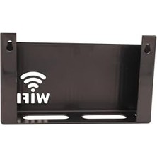 Siyah Wi-Fi Yönlendirici Saklama Kutusu, Wifi Kutusu Duvar Asılabilir Modem Saklama Kutusu, Tv Set Üstü Kutular, Uzaktan Kumanda Vb. 1 Adet