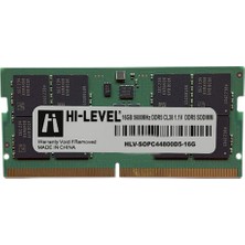 16GB Ddr5 5600MHZ Sodımm 1.1 HLV-SOPC44800D5-16G