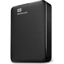 4tb Wd 2.5`` Usb3.0 Elements Siyah WDBU6Y0040BBK-WESN