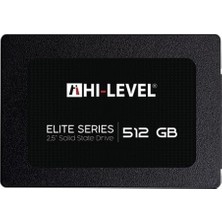 512GB Hı-Level HLV-SSD30ELT/512G 2,5`` 560-540 Mb/s