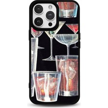 Modiwa Design iPhone 15 Uyumlu Desenli Glossy Parlak Yüzey Silikon Telefon Kılıfı