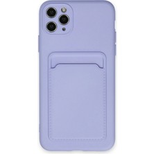 Aconcept Newface Iphone 11 Pro Max Kılıf Kelvin Kartvizitli Silikon - Lila