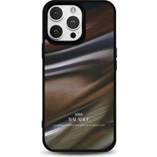 Modiwa Design iPhone 13 Uyumlu Kozmik Dalgalar Tasarım Glossy Parlak Yüzey Silikon Telefon Kılıfı