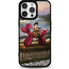 Modiwa Design iPhone 13 Pro Uyumlu Desenli Glossy Parlak Yüzey Silikon Telefon Kılıfı
