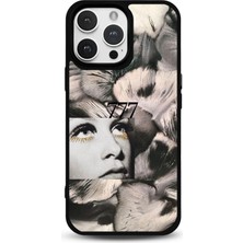 Modiwa Design iPhone 14 Uyumlu Desenli Glossy Parlak Yüzey Silikon Telefon Kılıfı