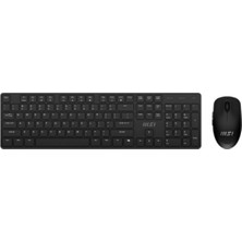 MSI Msı Forge K200 Wıreless Combo Sıyah Klavye Mouse S