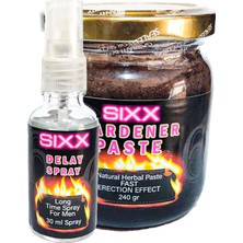 Fırsatkolik Sixx Deıay 30 ml Sprey + Erkeklere Ekstra Destek Özel Macun 240 gr
