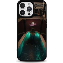 Modiwa Design iPhone 14 Uyumlu Desenli Glossy Parlak Yüzey Silikon Telefon Kılıfı