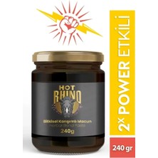 Fırsatkolik Hot Rhino Erkeklere Çok Özel Doğal Karışımlı Ballı Atom Macun 240 gr