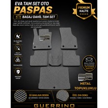Guerrino PEUGEOT/E-208-(2024-2026) Için Yeni Nesil Eva Ful Paspas Seti-Bagajlı-(Metal Topukluk Dahil)