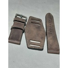 Prm Eskitme Crayz Deri  Bunt Saat Kordonufossil Saat  Uyumlu