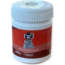 Fırsatkolik Red Kong Men Perrforrmaance Erkeklere Özel Destekleyici Ürün 10 Capsules