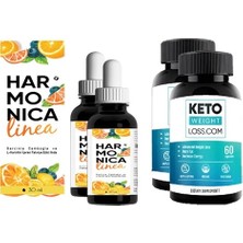 Fırsatkolik Harmonica Linea 30 ml Damla 2 Adet + Keto Weight Loss 60LIK 2 Adet