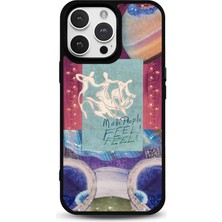 Modiwa Design iPhone 17 Uyumlu Desenli Glossy Parlak Yüzey Silikon Telefon Kılıfı