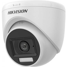 Hikvision Hıkvısıon DS-2CE76D0T-EXLPF 2mp 2.8mm Hybrid Light Ahd Dome Kamera