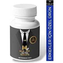 Fırsatkolik Max One Ultra Erkeklerin Kullanımına Uygun Performans ve Sertleştiricili 30 Lu Takviye