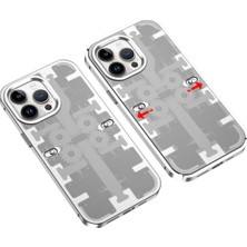 Aconcept Newface Iphone 13 Pro Kılıf Meik Bumper Kapak - Gümüş