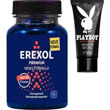 Fırsatkolik Erexol Erkeklere Destek L-Argininli L-Citrullineli Macatozlu Çinko 30 Lu Kapsüller + Kayganlaşma Jel