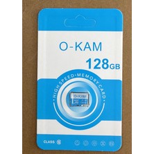 O-Kam 128 GB Microsd Hafıza Kartı (Kameralar Için Uygundur)