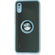Aconcept Newface Xiaomi Redmi 9A Kılıf Montreal Yüzüklü Silikon Kapak - Buz Mi