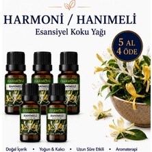 Harmoni Hanımeli  Esansiyel Uçucu Koku 10ML Difüzör Esansı Buhurdanlık Yağı ve Oda Kokusu  5AL 4öde