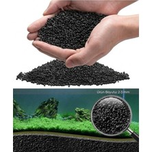 Siyah Bazalt Bitki Kumu 10 kg – Doğal Akvaryum Kumu 2-3 mm