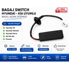 Hittech Hyundai Kia Bagaj Açma Düğmesi Switch