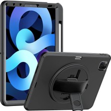 Fırsatkolik Mey Ithalat®   iPad Pro 11 (2018) Kılıf Hand Strap Tablet Kılıfı - Siyah