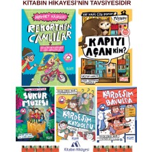 Gülce Kitap Çizgi Roman (5 Kitap) Rekortmen Canlılar Hayret Kâşifleri, Şükür Müzesi / Gizemlı Ormanın, Kardeşim Kayboldu, Kardeşim Bavulda, Kapıyı Açan Kim Bir Hadis Çizgi