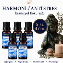 Harmoni Antistres  Esansiyel Uçucu Koku 10ML Difüzör Esansı Buhurdanlık Yağı ve Oda Kokusu  5AL 4öde