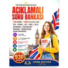 Enine Boyuna Eğitim Tüm Sınavlar Için Ingilizce Açıklamalı Soru Bankası
