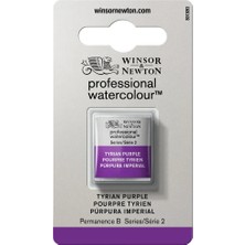 Winsor & Newton : Professional : Yarım Tablet Sulu Boya : Tyrian Purple