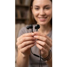 Maxi Trendy Akg Tarz Type C Kablolu Kulaklık, Type-C Girişli, Cihaz Seçmez, Hifi Ses, Dahili Mikrofon, Ergonomik Tasarım, Hasır Sarım, Kablo Üzerinde Ses Açma Kapama ve Cevaplama Tuşlu Dlx-15