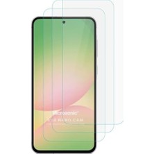 Maxi Trendy Galaxy A36 Screen Protector Nano Glass Cam Ekran Koruyucu (3`lü Paket) [galaxy A36 ile Uyumlu Ekran Koruyucu - Şeffaf]