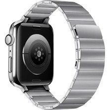 Mudanis Apple Watch 38MM KR404 Huks Kordon Saat Değildir - Gümüş