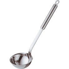 Maxi Trendy Kepçe, Yüksek Kaliteli Kepçe, Yuvarlak Saplı, 9 Cm, Paslanmaz Çelik 18/10, Bulaşık Makinesinde Yıkanabilir