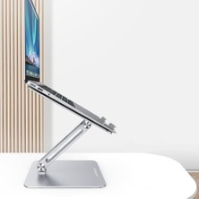 Maxi Trendy Yükseklik ve Açı Ayarlı Alüminyum Tablet Notebook Standı