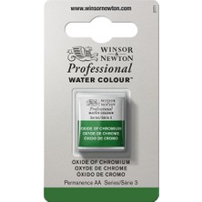 Winsor & Newton : Professional : Yarım Tablet Sulu Boya : Oxide Of Chromium