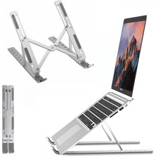 Maxi Trendy Obev Taşınabilir Laptop Stant Bilgisayar Stant Notebook Stant Tüm Laptoplarla Uyumlu Bilgisayar Standı Taşınabilir Metal Kaymaz Stant Dizüstü Bilgisayar Stantları Stantı