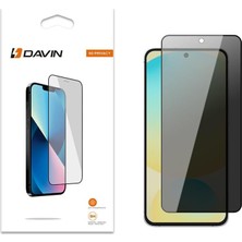 Maxi Trendy Galaxy Ile Uyumlu S24 Fe 5d Privacy Cam Ekran Koruyucu, Siyah