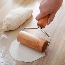 Maxi Trendy Mini Merdane,hamur Silindiri,hamur Açmak Için Pratik Mini Merdane,pizza,börek,hamur Işleri Için Kolay Kullanım Mini Döner Başlıklı Merdane