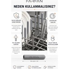Maxi Trendy 100 Adet Gri | Bulaşık Makinesi Sepetleri Çubukları Için Birinci Sınıf Pas ve Çizilmeleri Önleyen Plastik Kapak Uçları | Tamir Seti | Kapakfix