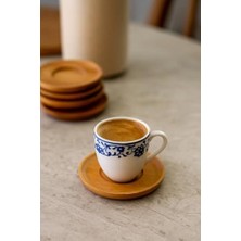 Maxi Trendy Bambu Çay Tabağı Altlığı, Yuvarlak, Kahverengi, Elde Yıkama, Bulaşık Makinesi Kullanımına Uygun Değil, 10 x 10 Cm, 6 Parça