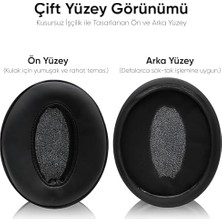 Maxi Trendy Sennheiser ile Uyumlu Kulaklık Pedi Hd 4.50BT - Hd 4.50BTNC - Hd 4.50SE - Hd 4.40BT - Hd 4.30G - Hd 4.20S - Hd 458BT - Hd 450 - Hd 450BT - Hd 400S - Hd 350BT