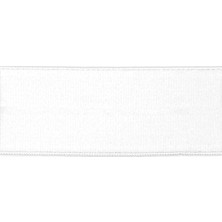 Maxi Trendy Dritz 9487W Katlanır Dokuma Elastik, 3,5 cm x 24 Yard, Beyaz